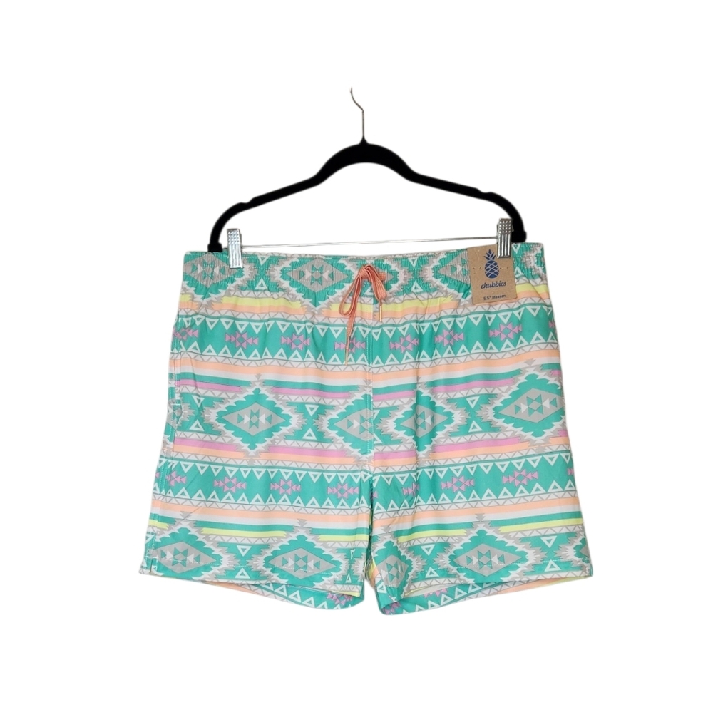 NEW Chubbies The En Fuegos Southwestern Swim Trunks 5.5" inseam